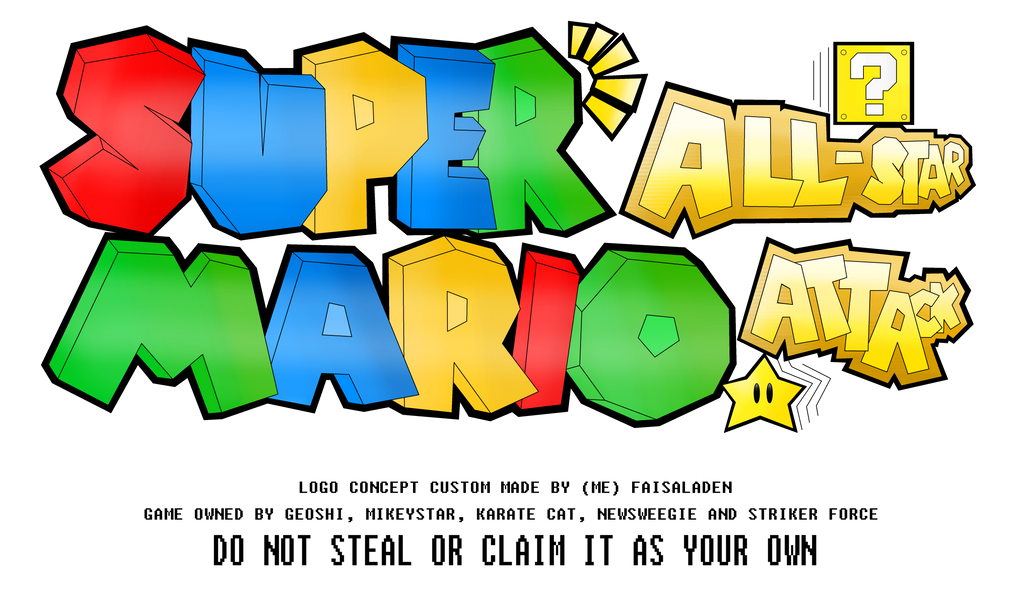 Super Mario All-Stars+World PT-BR Logo (Ingame) by BMatSantos on DeviantArt