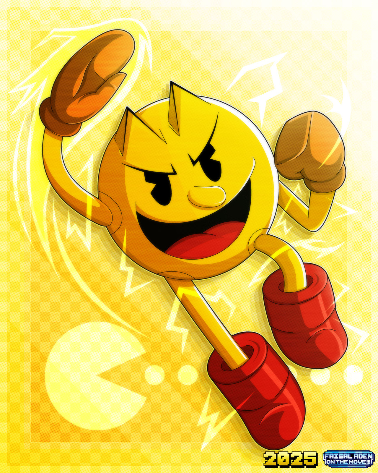 Pac Man Rage Deviantart Pac-Man! by FaisalAden on DeviantArt