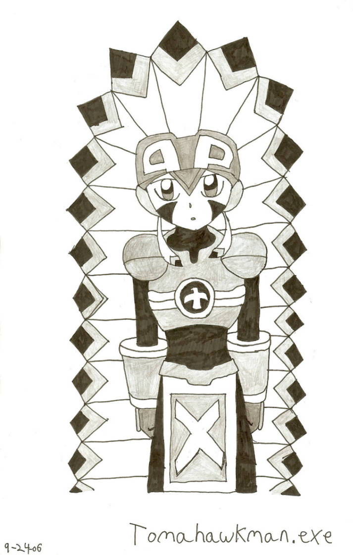 Tomahawkman.exe by SunFlameDance on DeviantArt