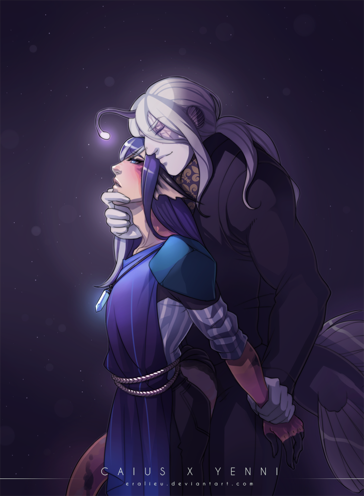 [C] Caius x Yenni [SPEEDPAINT] [Tibumeru]