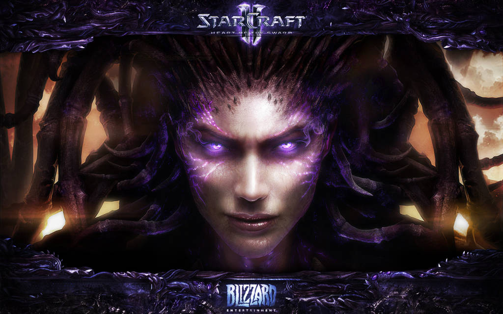 Face of the Swarm (with Blizzard border) by Dexistor371