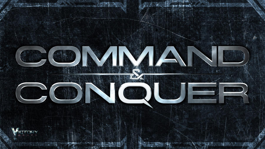 Command and Conquer - simple logo-wallpaper