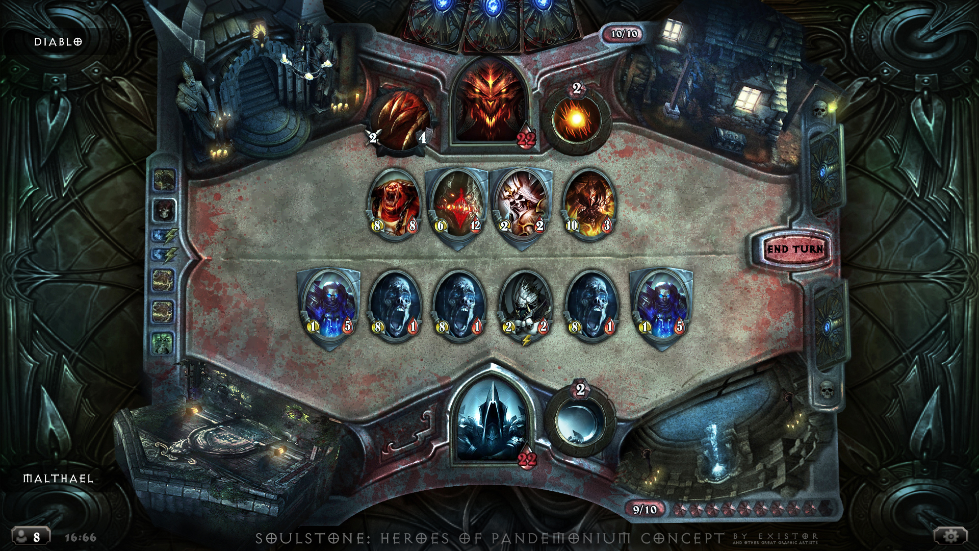 Soulstone: Heroes of Pandemonium - concept