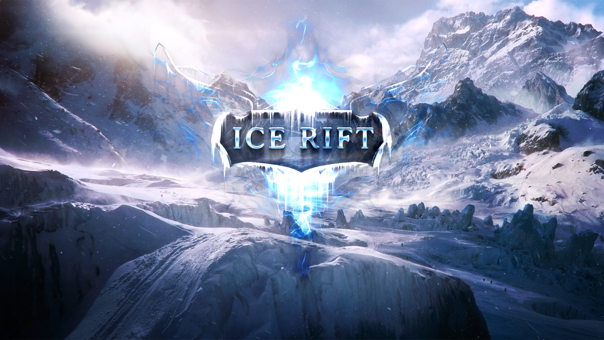 Ice Rift logo wallpaper