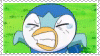 Angry Piplup Stamp by Drake09