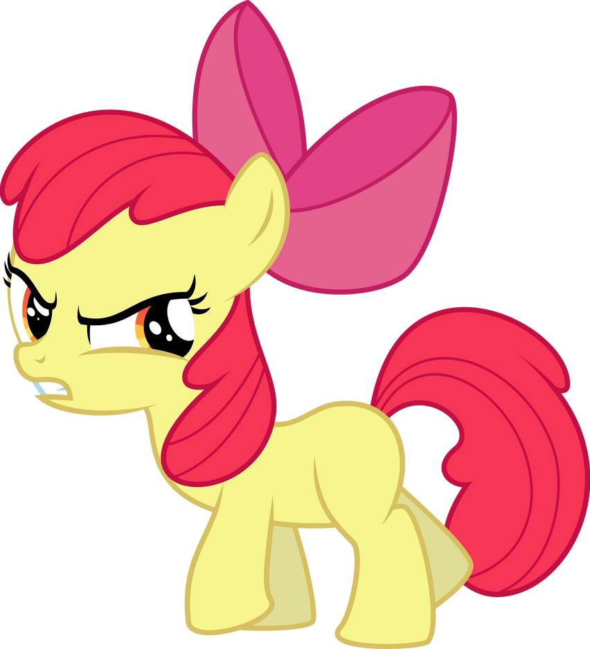 Angry Applebloom by Yetioner