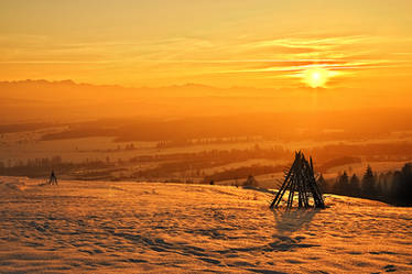 Sundown over Tatras 2