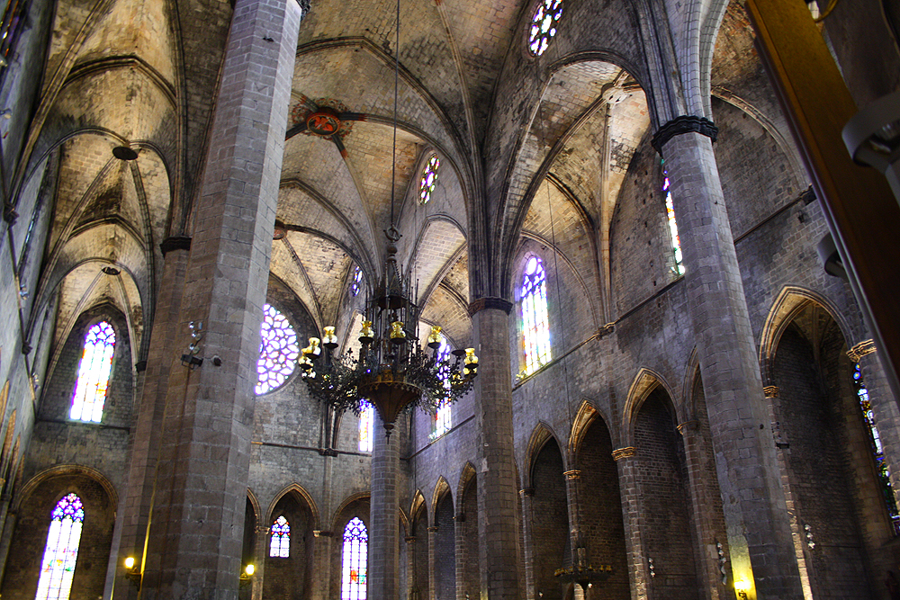 Inside Catedral de Barcelona