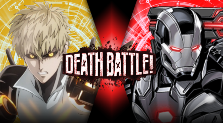 DEATH BATTLE FANART - Genos vs War Machine by Carbonated-Jem on DeviantArt