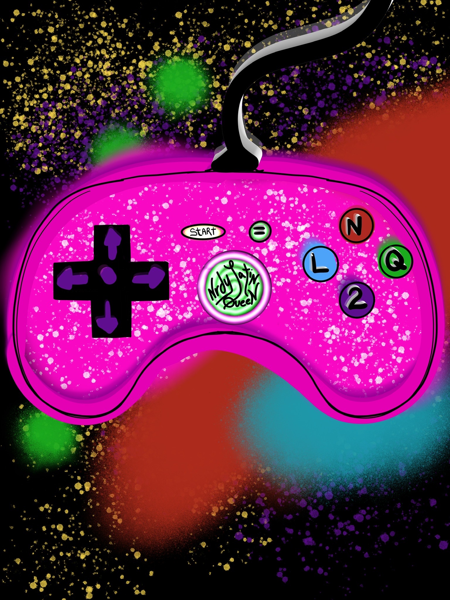 Controller95 Deviantart Gaming Controller by nrdylatinqueen on DeviantArt