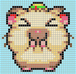 Hamtaro Boss Pixel Pattern2!