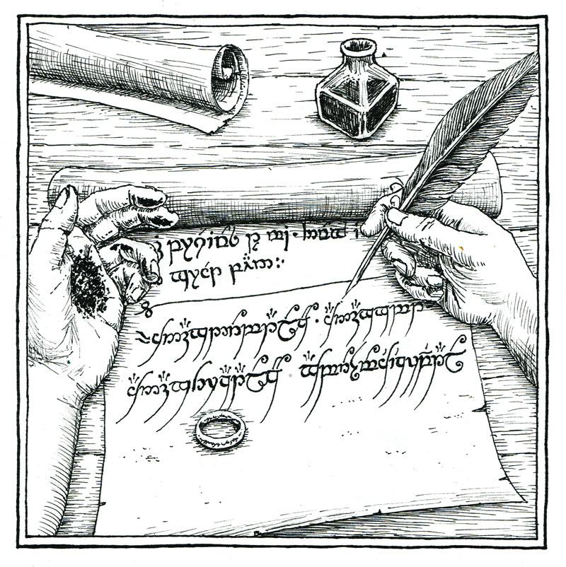 It is precious to me... (Inktober Day 9) by MatejCadil