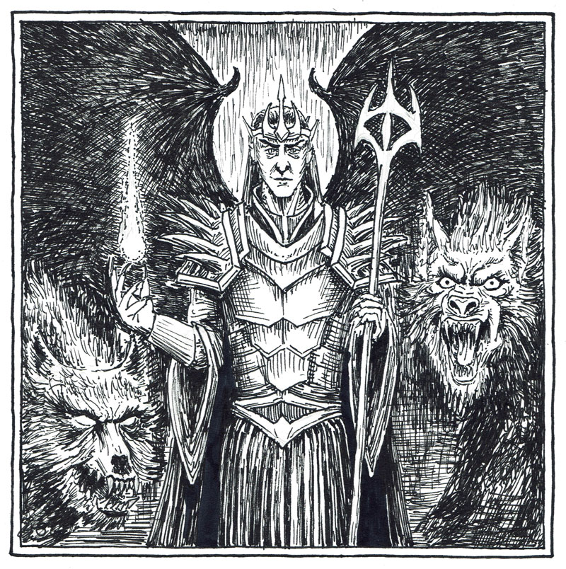 Gorthaur the Cruel (Inktober Day 11) by MatejCadil