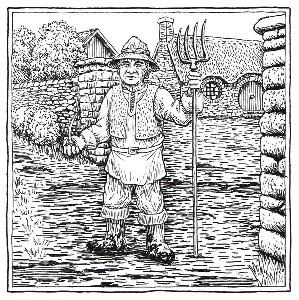 Farmer Maggot (Inktober Day 23) by MatejCadil