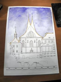 The Emmaus Church in Prague - WIP 2