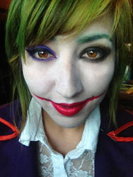 Joker makeup