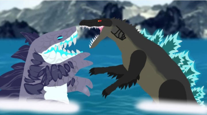 Croczilla Deviantart Sharkzilla vs Croczilla by Baratazilla on DeviantArt