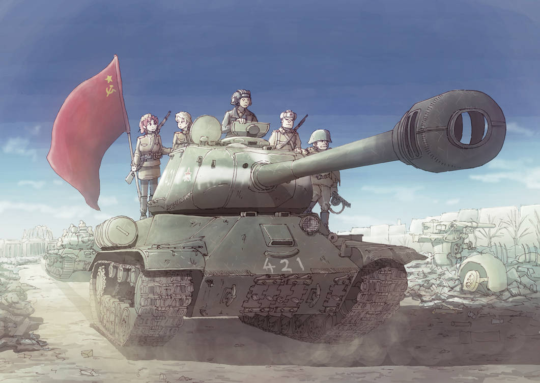 Фута танк. Т 34 тян.