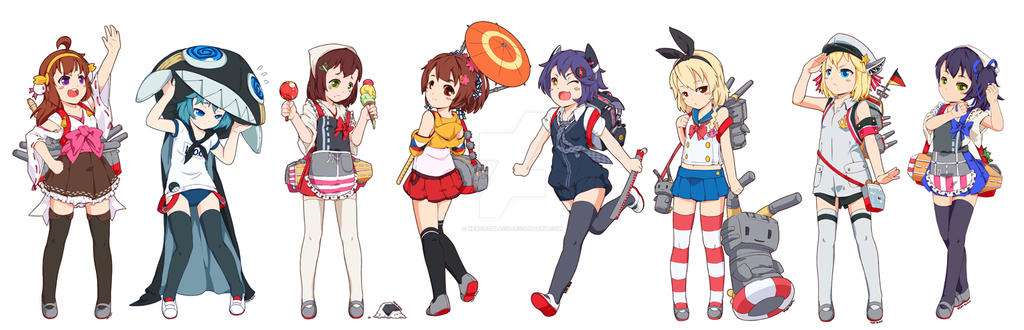 IF KANCOLLE WERE ELEMENTARY SCHOOLERS SET 01