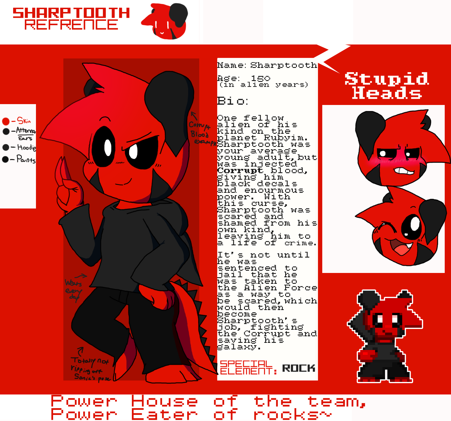 Sharptooth REFERENCE SHEET by DavidChao23 on DeviantArt