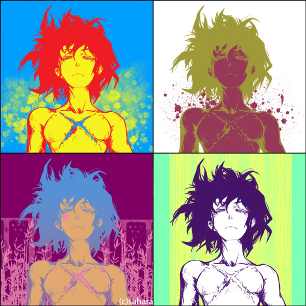 Naoto popart style