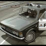 70s Police car