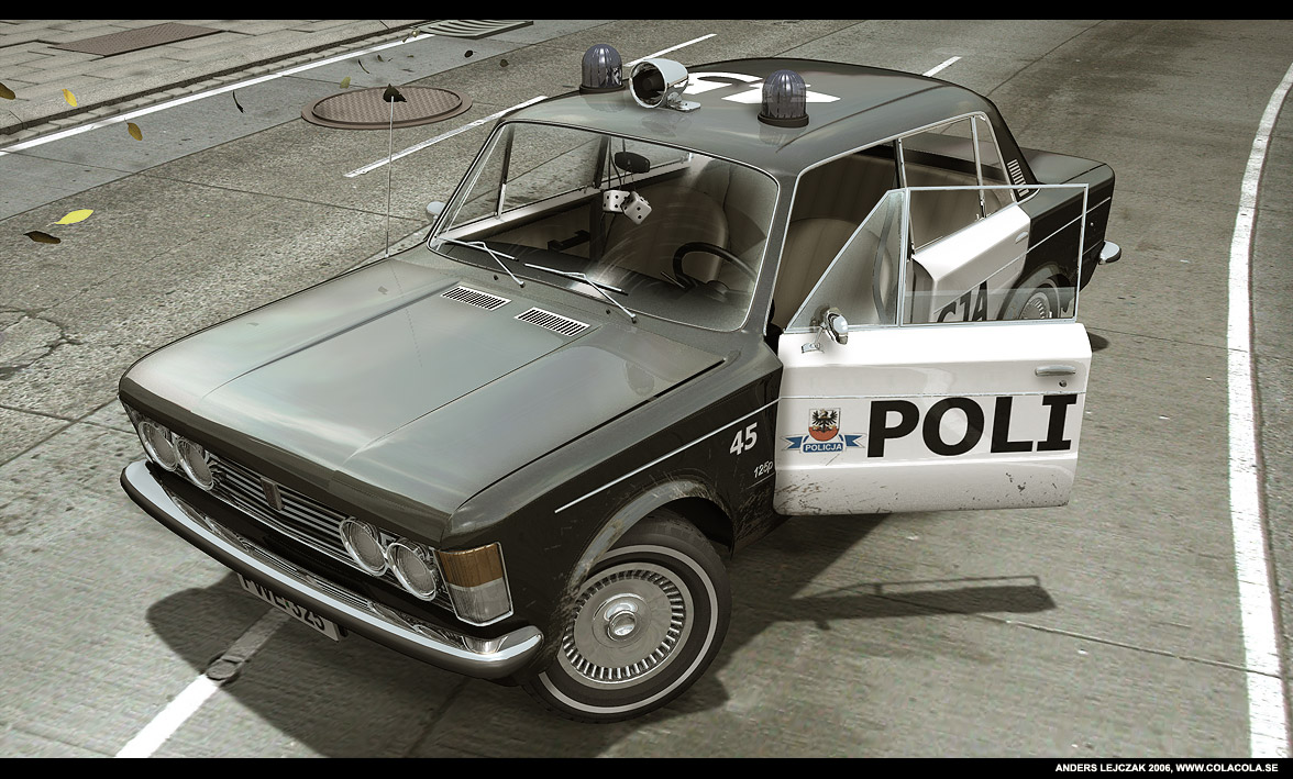 70s Police car