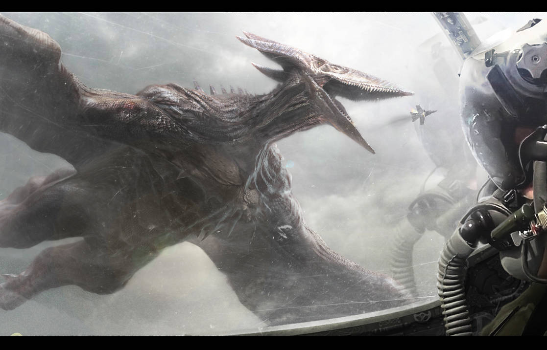 Rodan, Terror of the Skies by InkVeil-Matter