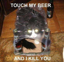 dont touch my beer