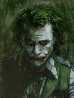 The Joker: Head Detail