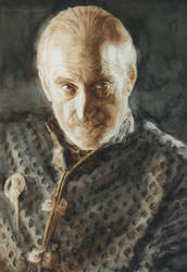 Tywin Lannister: a watercolour portrait