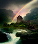 Rainbow Valley Castle by RavenMaddArtwork