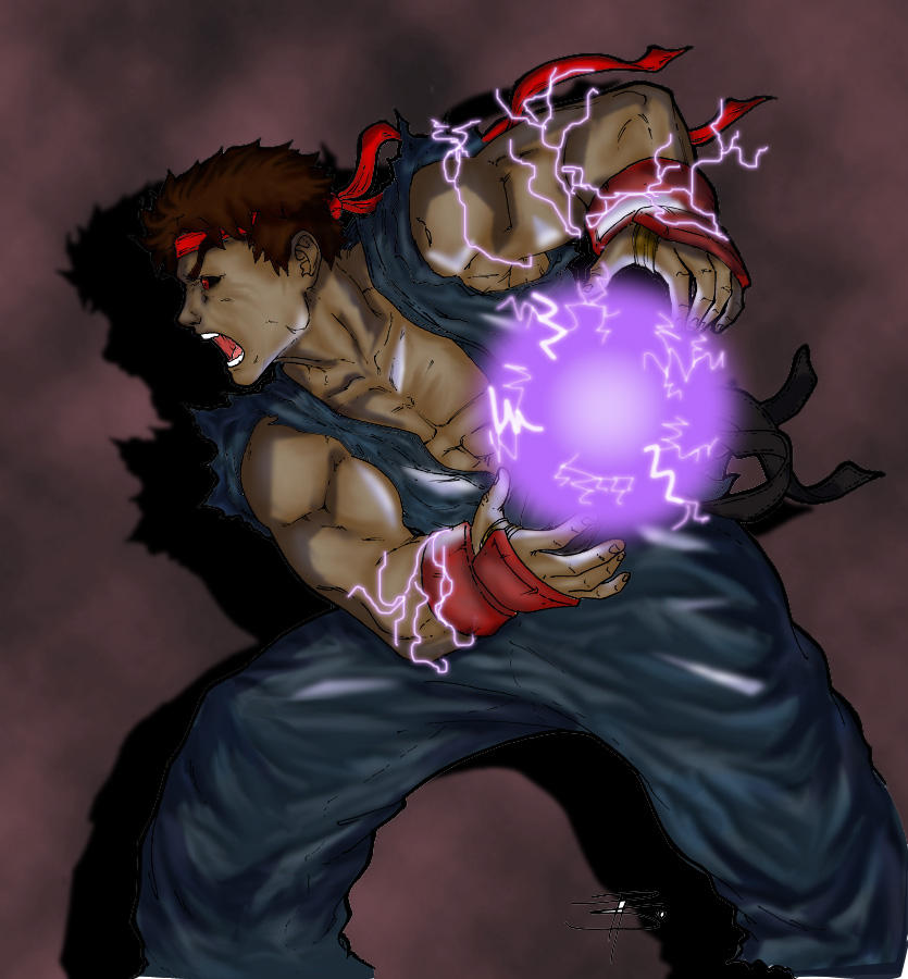 Evil Ryu Throw Pose Evil Ryu by PichLechuga on DeviantArt