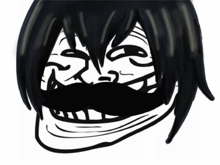 Depression trollface (BETTER QUALITY) by DARKSECRETBATTLE on DeviantArt