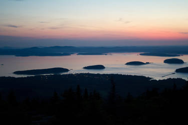 Overlooking Bar Harbor