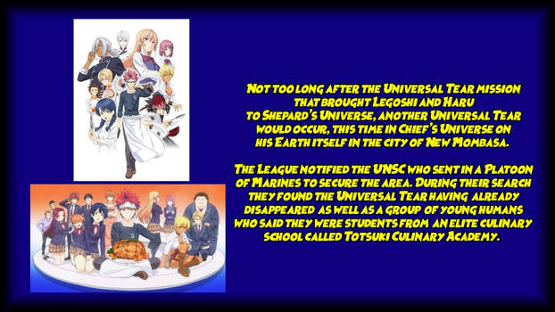 Heroes UNITE! Verse Fact: The Student Chefs