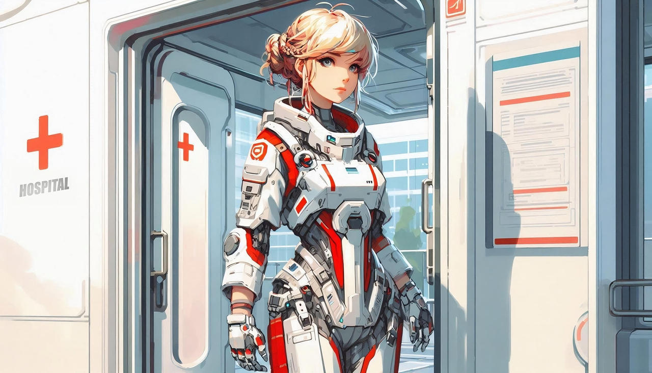 Sci-Fi Medic by Liathlotus on DeviantArt