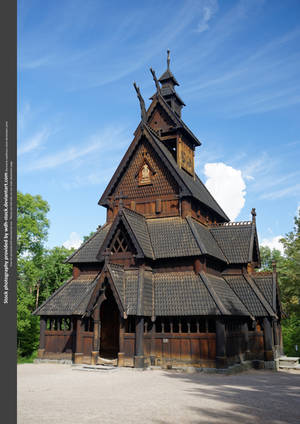 Stave Church I by WDH-Stock