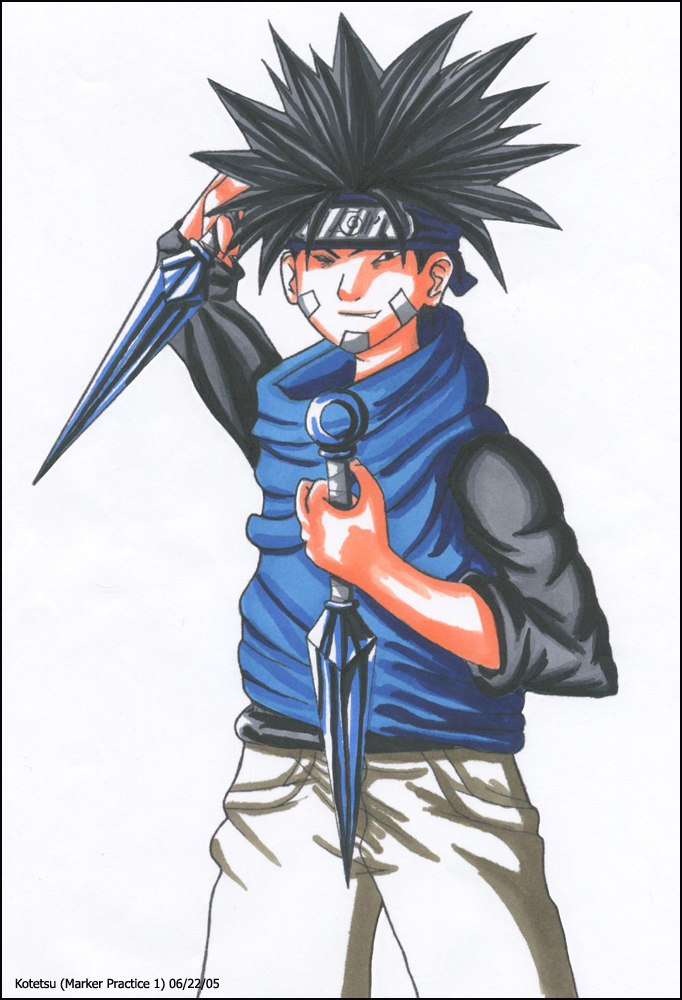 Kotetsu - Marker Practice 1