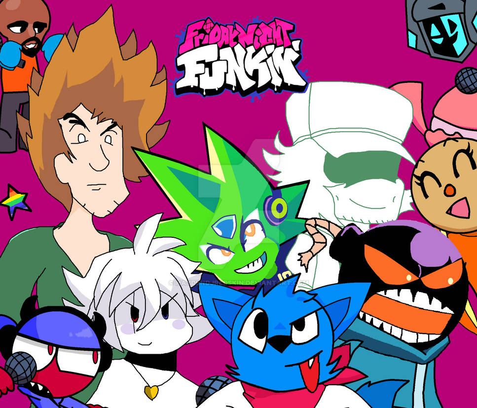Fnf First Design fnf poster Design. Inspiration by haydendjredskin on DeviantArt