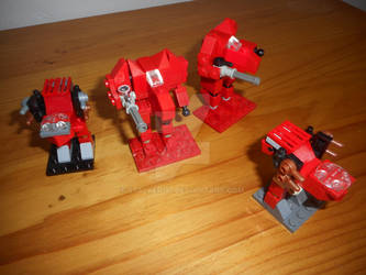 Micro-scale Lego Kurita lance