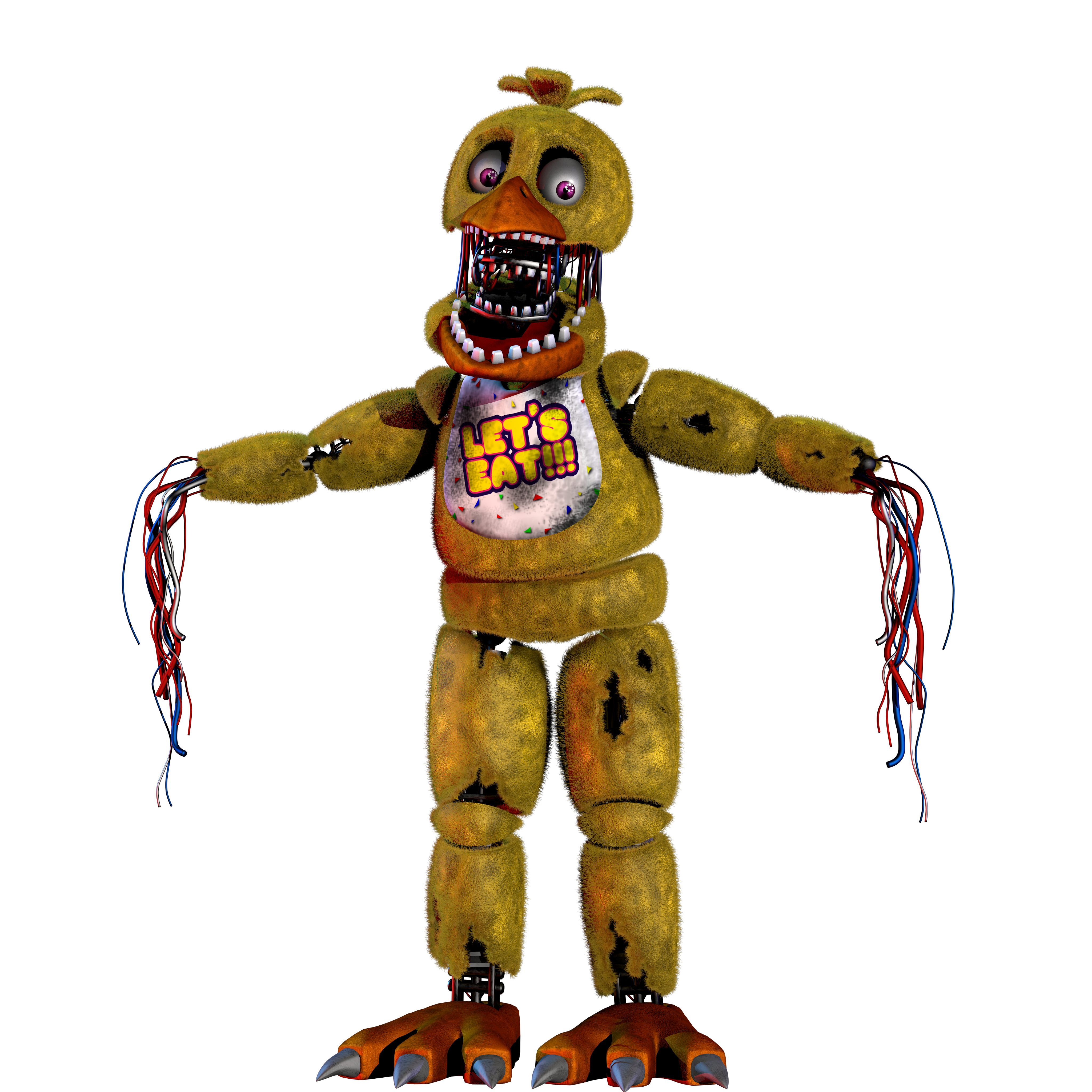 Withered Chica by TheBluePopsicle30 -- Fur Affinity [dot] net