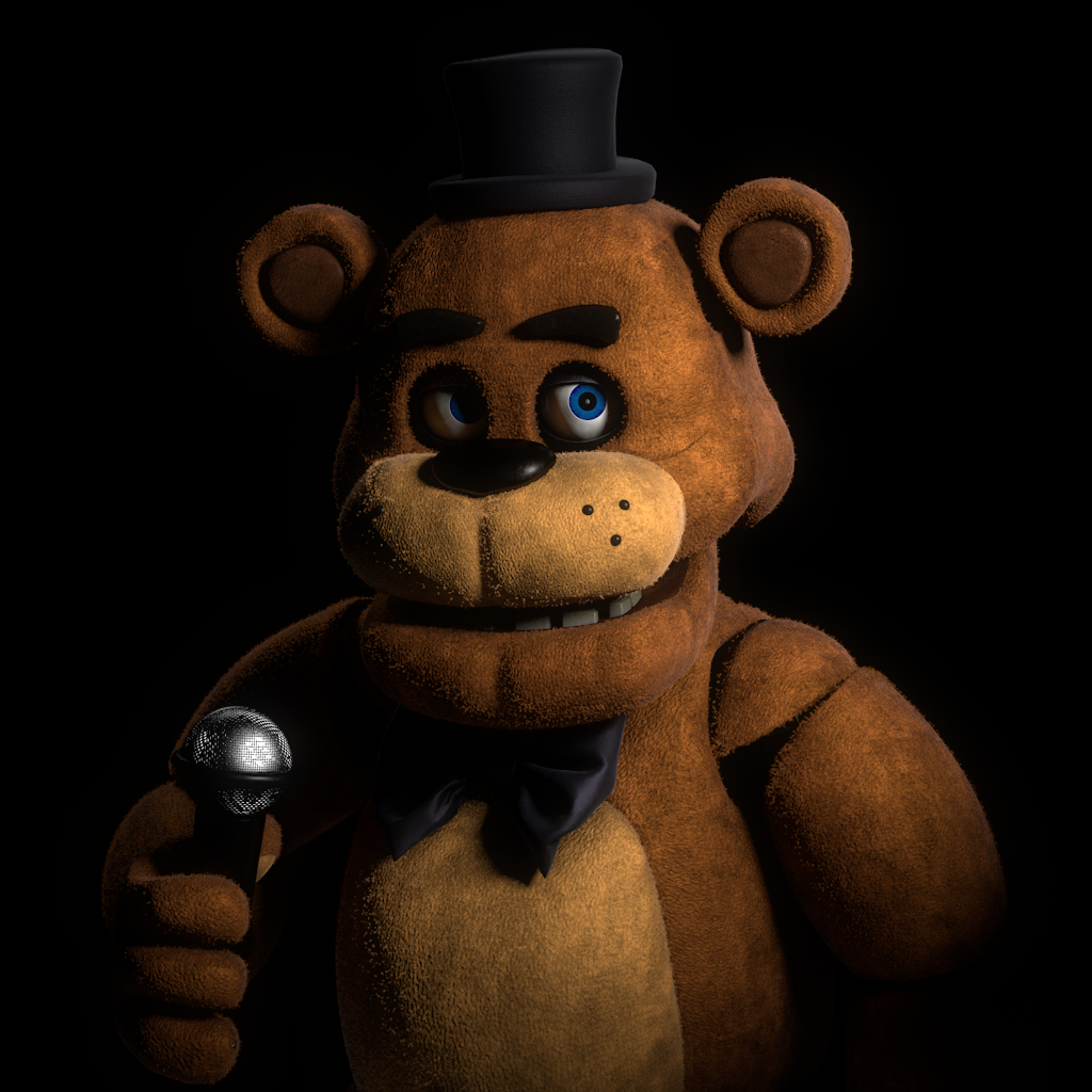 Golden Freddy movie model C4D by MoisoGS on DeviantArt