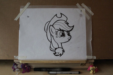 Animation Sketch: Applejack