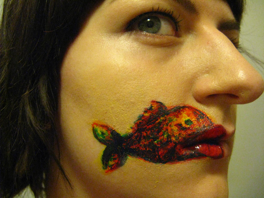 Fish lips, new angles by TessaAnka on DeviantArt