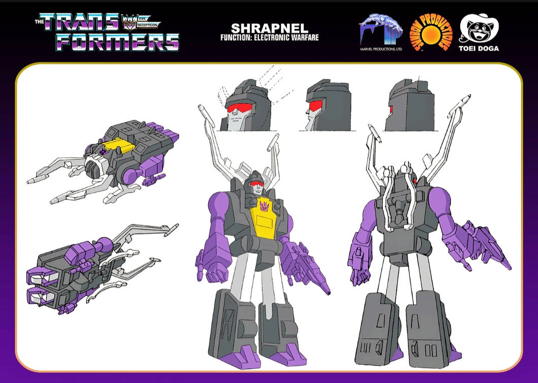 Grad Shrapnel Shrapnel g1 Transformers g1 by Transformer124566665 on DeviantArt