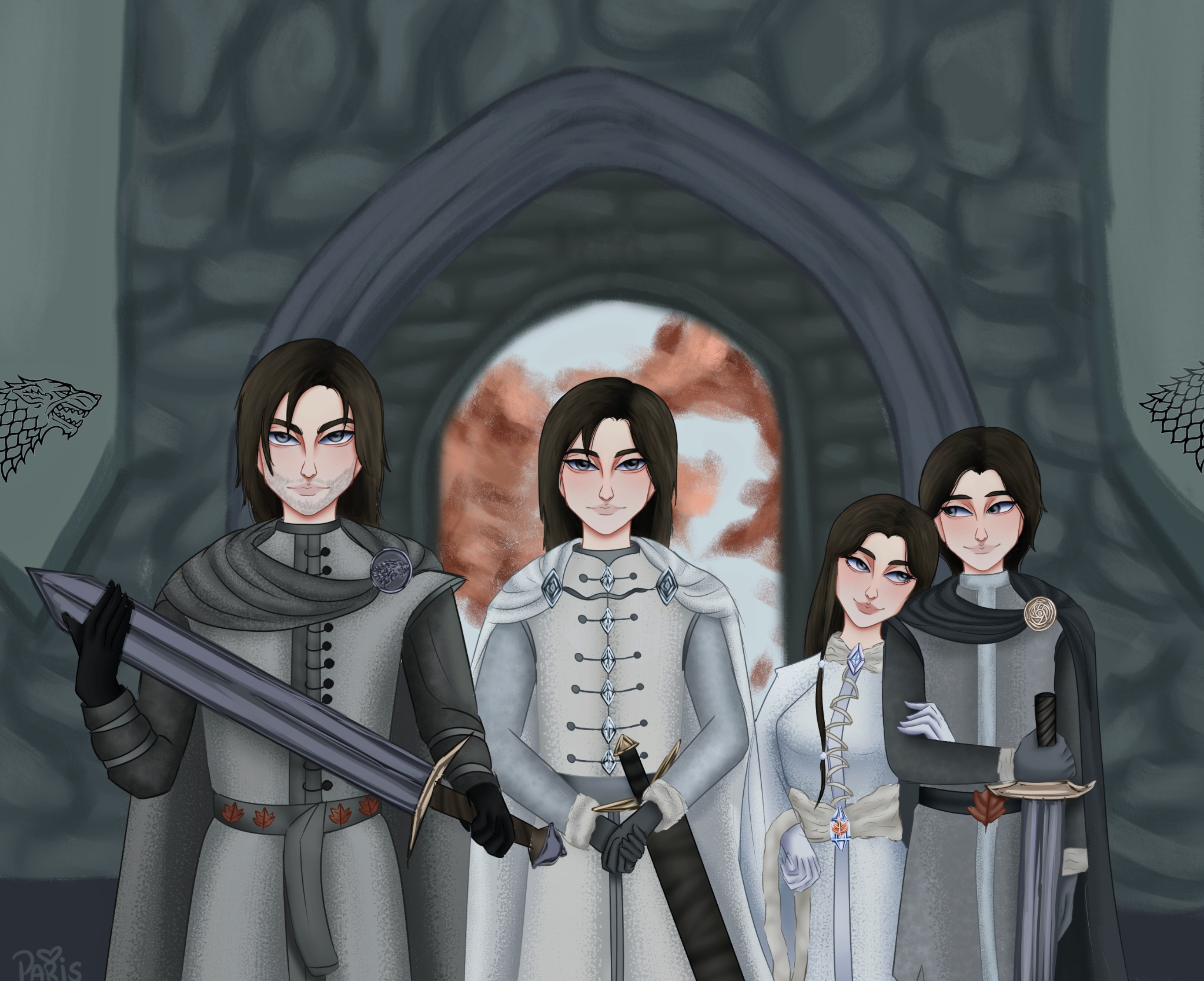 Kings And Queens of Narnia by MonsieurArtiste on DeviantArt