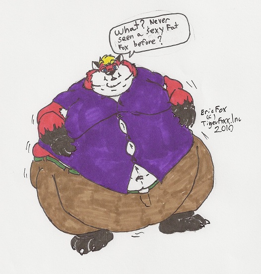 fat ericfox is full of himself