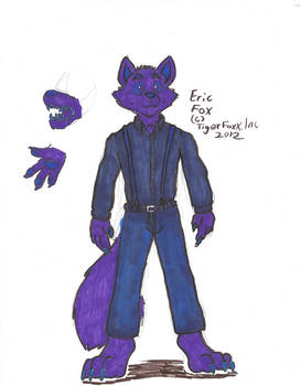 ericfox peramently purple