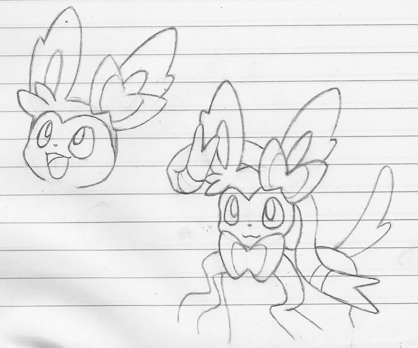 Lecture Sketch - Feb 27 - Sylveon